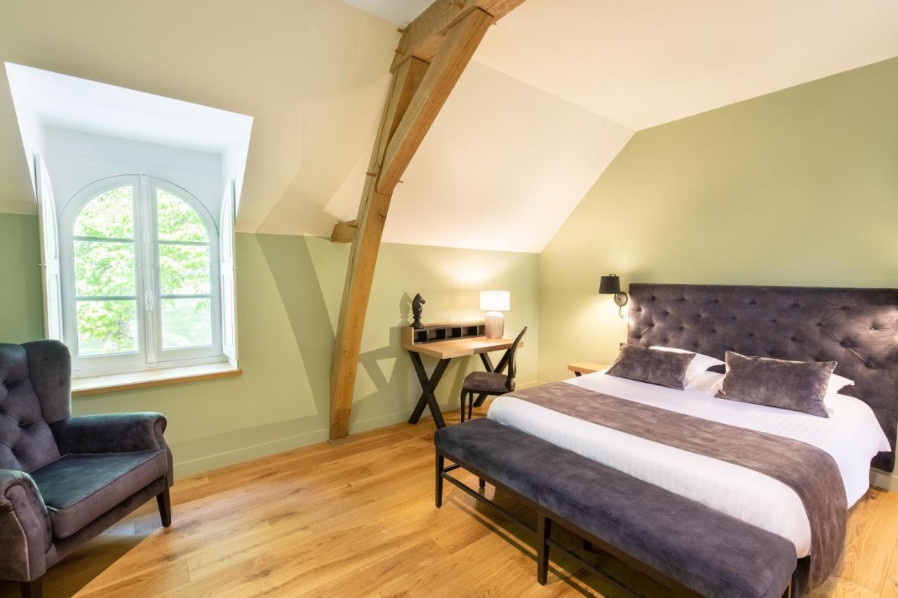Hotel Haras De La Potardiere Crosmieres Bagian luar foto