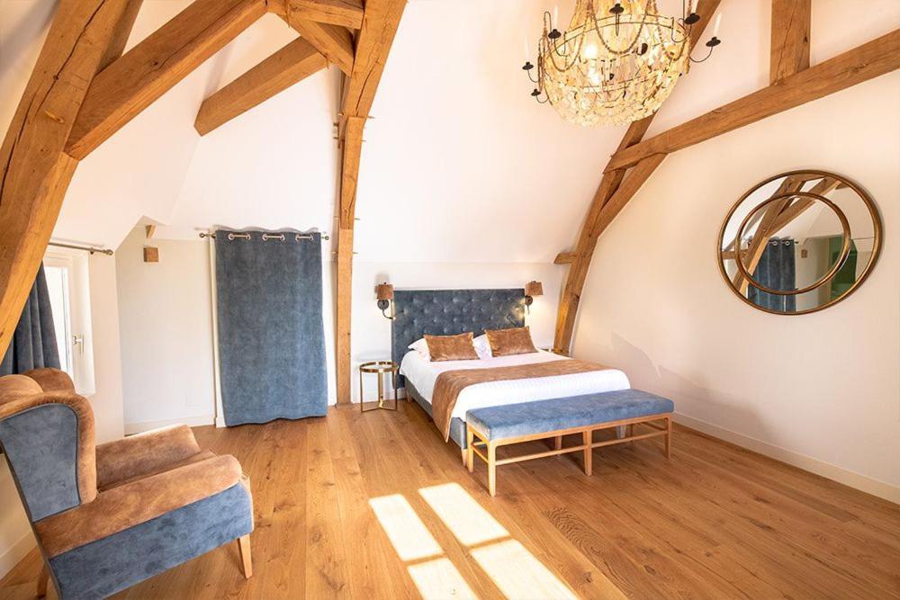 Hotel Haras De La Potardiere Crosmieres Bagian luar foto