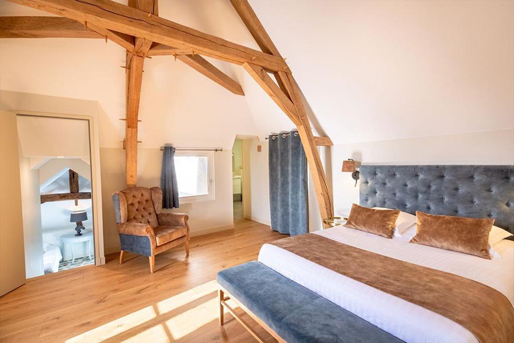 Hotel Haras De La Potardiere Crosmieres Bagian luar foto
