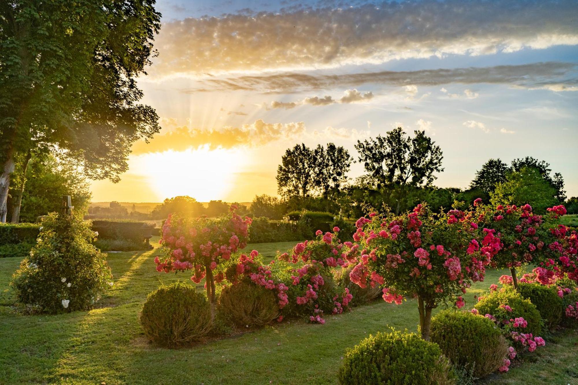 Hotel Haras De La Potardiere Crosmieres Bagian luar foto